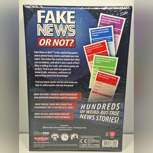 FAKE NEWS OR NOT? A party game (NEW) - Picture 2 of 12